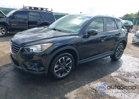 2016 Mazda Cx-5 Grand Touring из США, поврежденный, VIN JM3KE2DY3G0727737